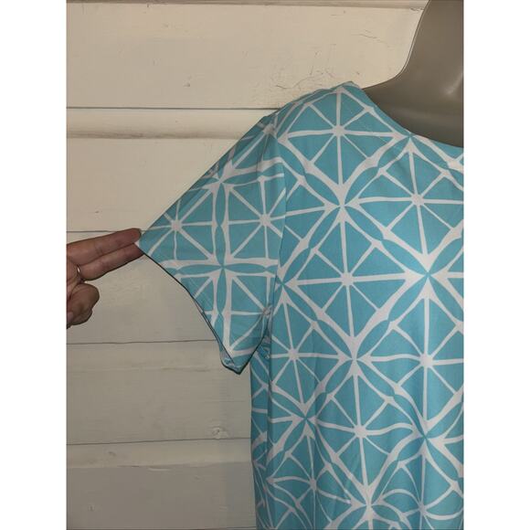 Jude Connally Short Sleeve Pullover Shift Dress Size XL - Picture 6 of 9